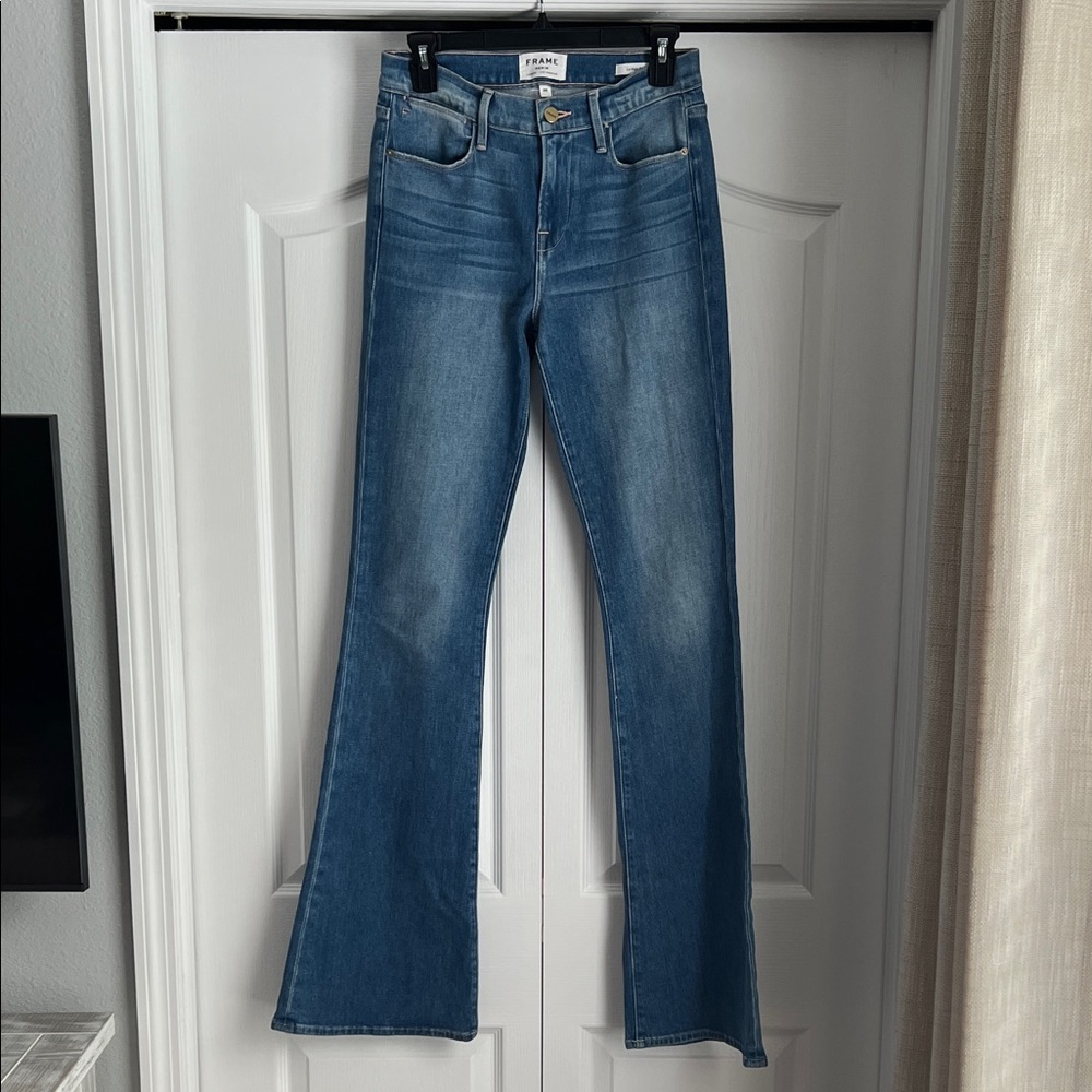 Frame Women’s Denim Blue Le High Flare Jeans